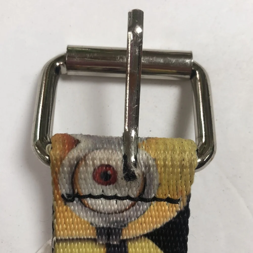 Despicable Me Minions Black Web Belt Small/ Medium